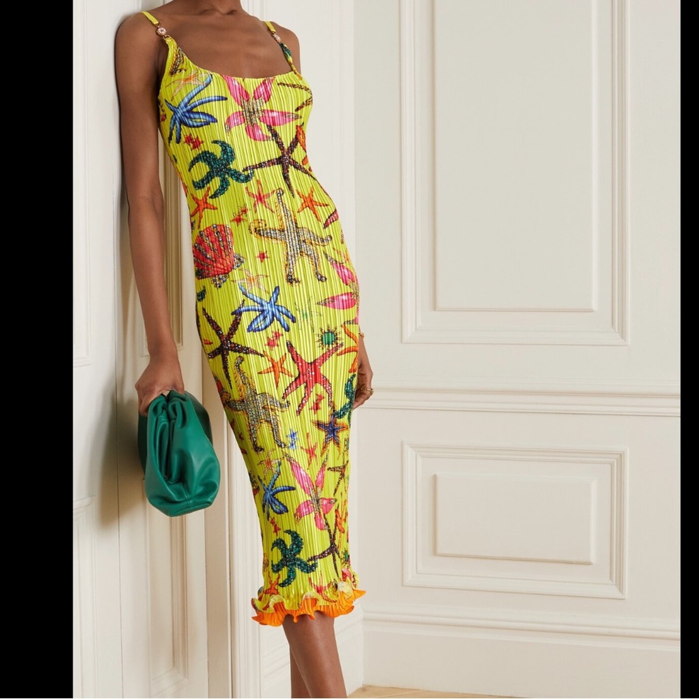 Versace starfish dress